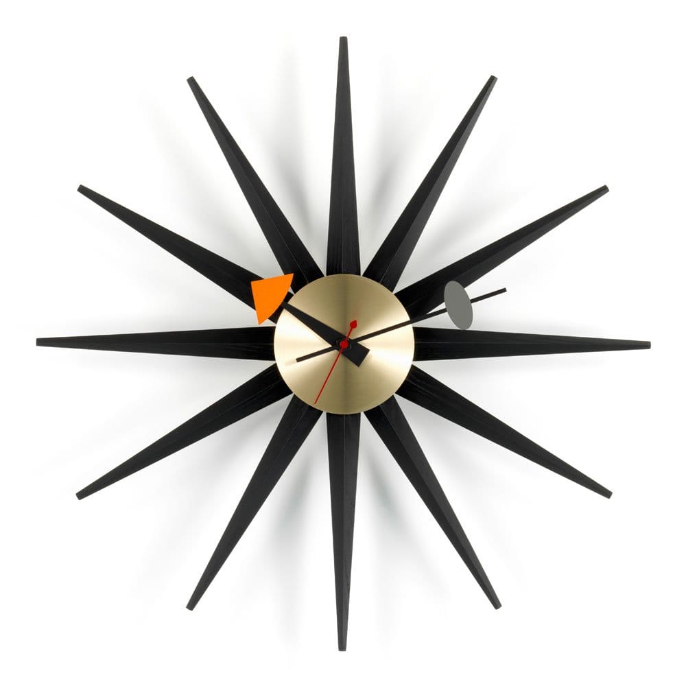 Sunburst Clock väggklocka - Bild 7