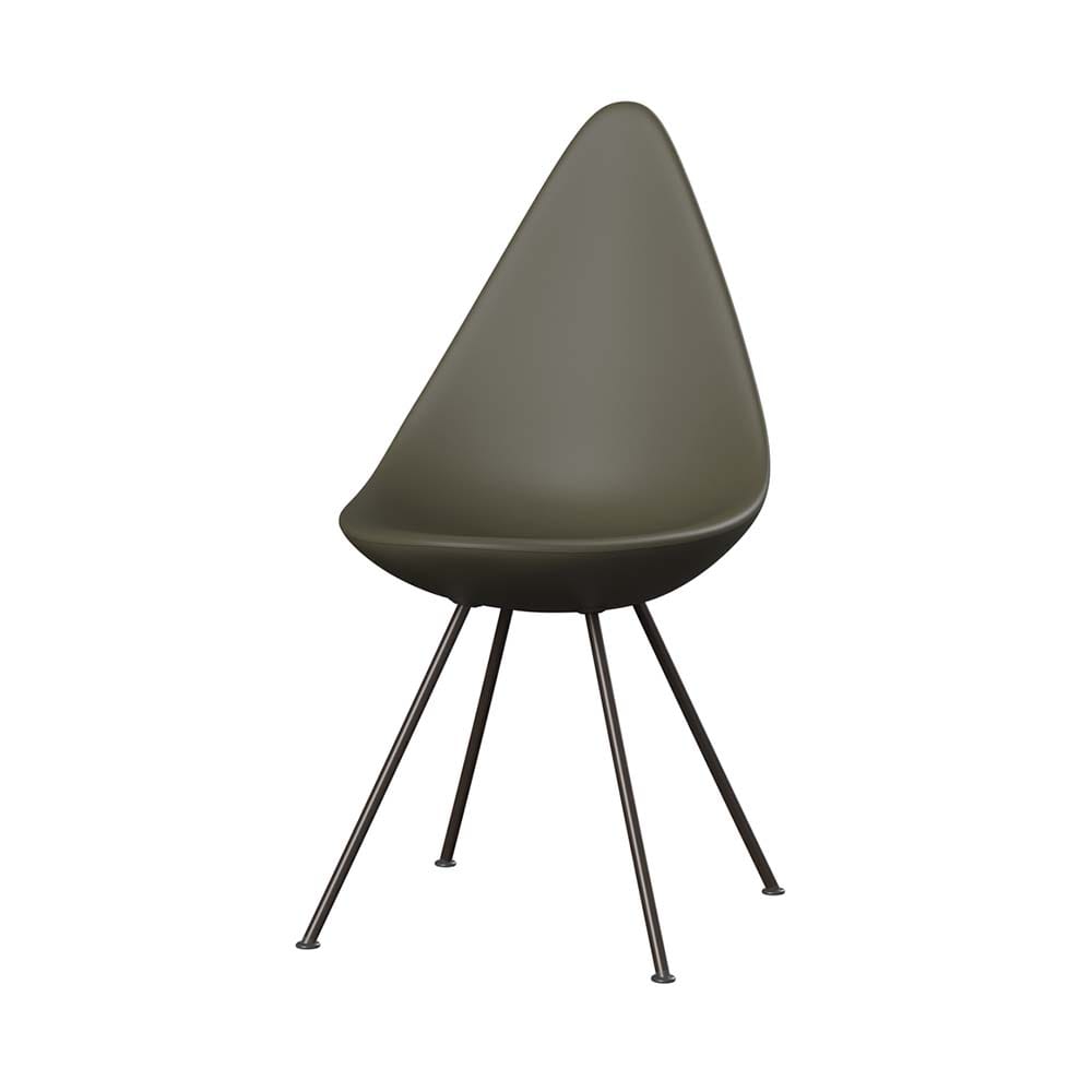 Drop-chair-stol-olive-Fritz-Hansen