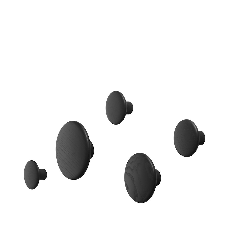 Muuto-The-Dots-coat-hanger-set-of-5-black-5500x5500px