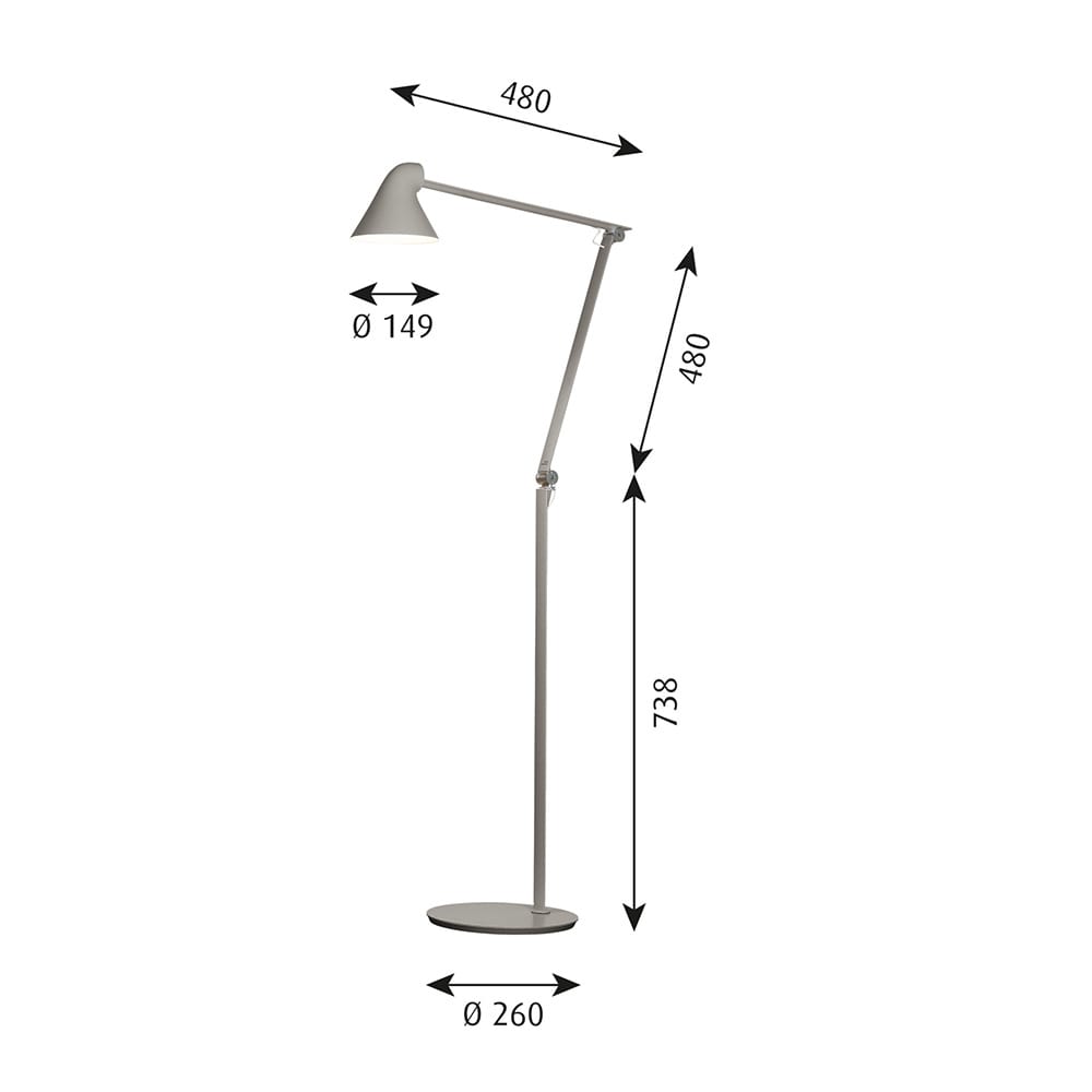 NJP golvlampa - Bild 2
