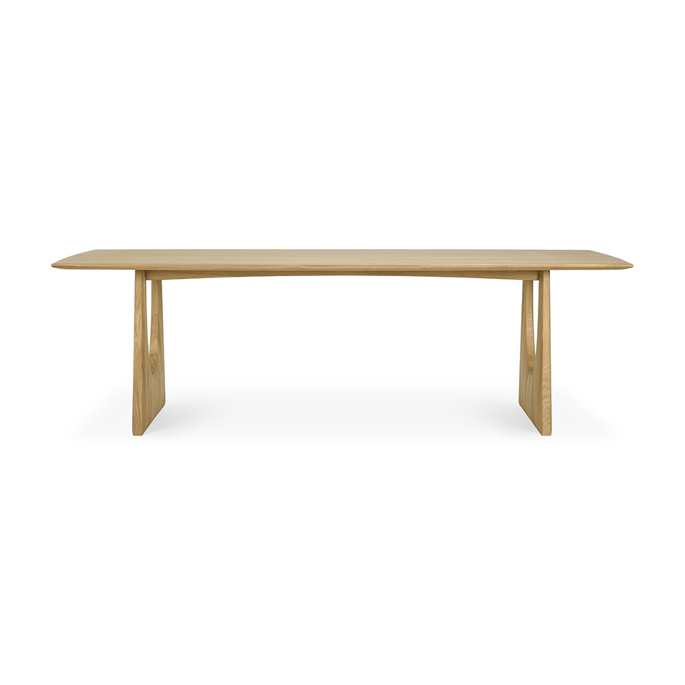 Oak Geometric dining table - Bild 1