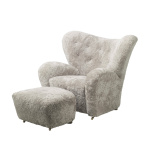 The Tired man fåtölj & pall