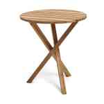 Bord Teak ø64