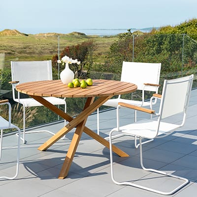 Bord Teak ø110 - Bild 2