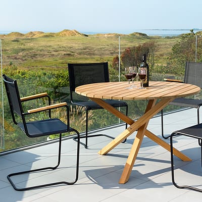 Bord Teak ø110 - Bild 3