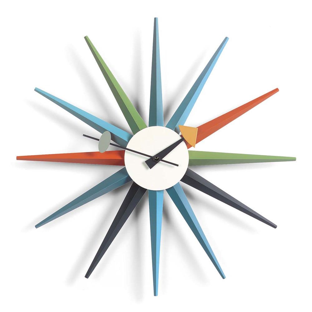 Sunburst Clock väggklocka - Bild 1