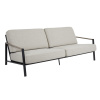 Lyra svart 2,5-sits soffa - Thumbnail Image 1