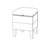 Enok dubbel bänk 45