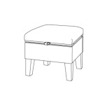 Enok enkel bänk 45