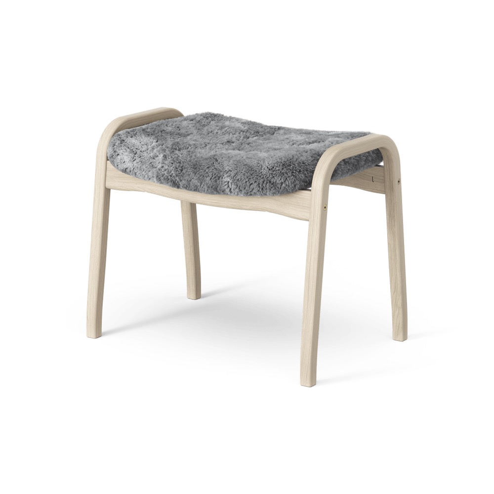 Lamino fotpall ek vitpigmenterad - Bild 1