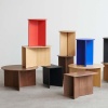 Slit table wood oblong - Thumbnail Image 3