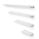 ZITTI Tavelhylla 60 cm vitlack