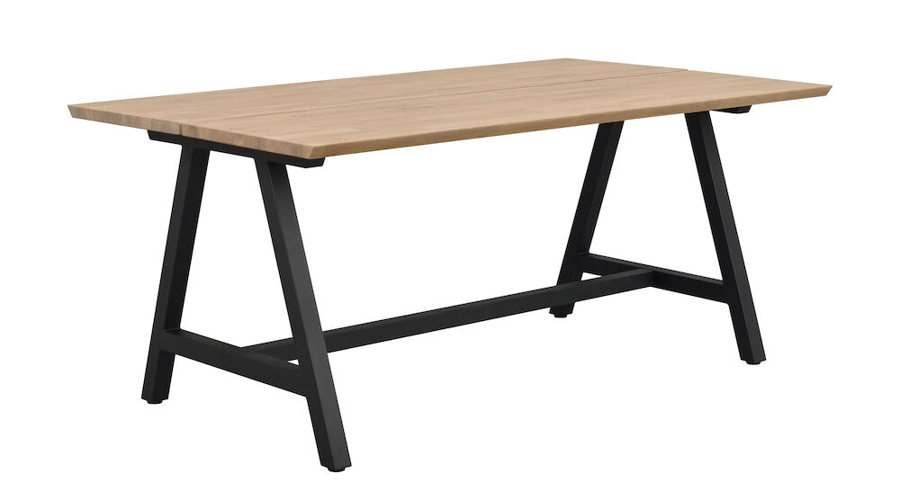 Carradale matbord 170 A-ben svart metall - Bild 1