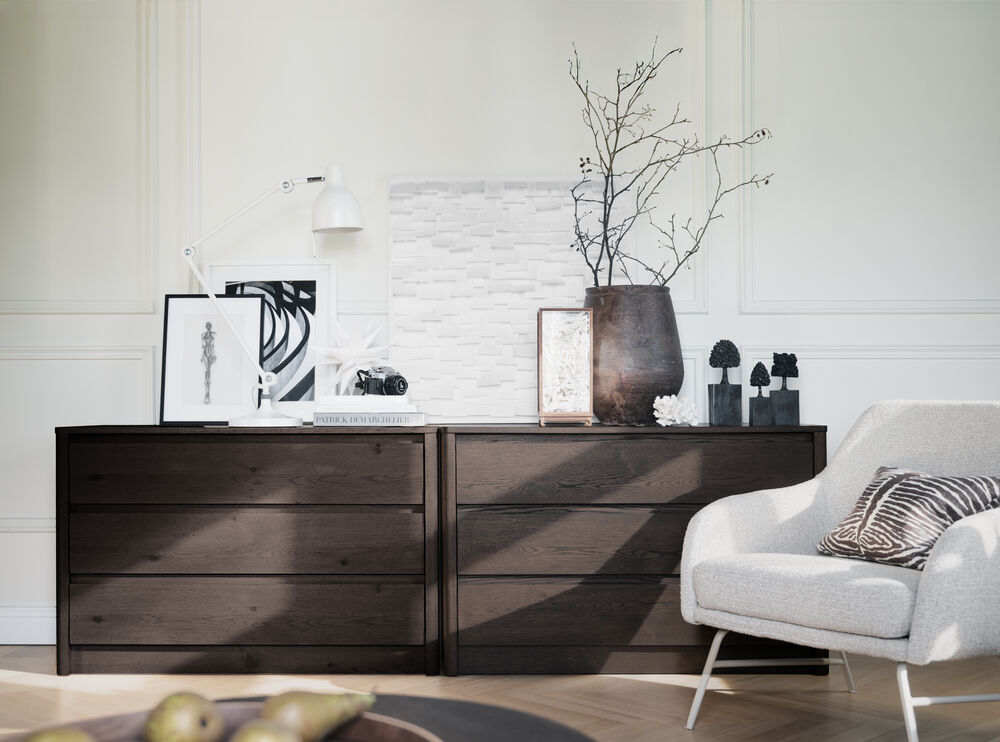 Melstone byrå 3 lådor 110 H70 - Bild 2
