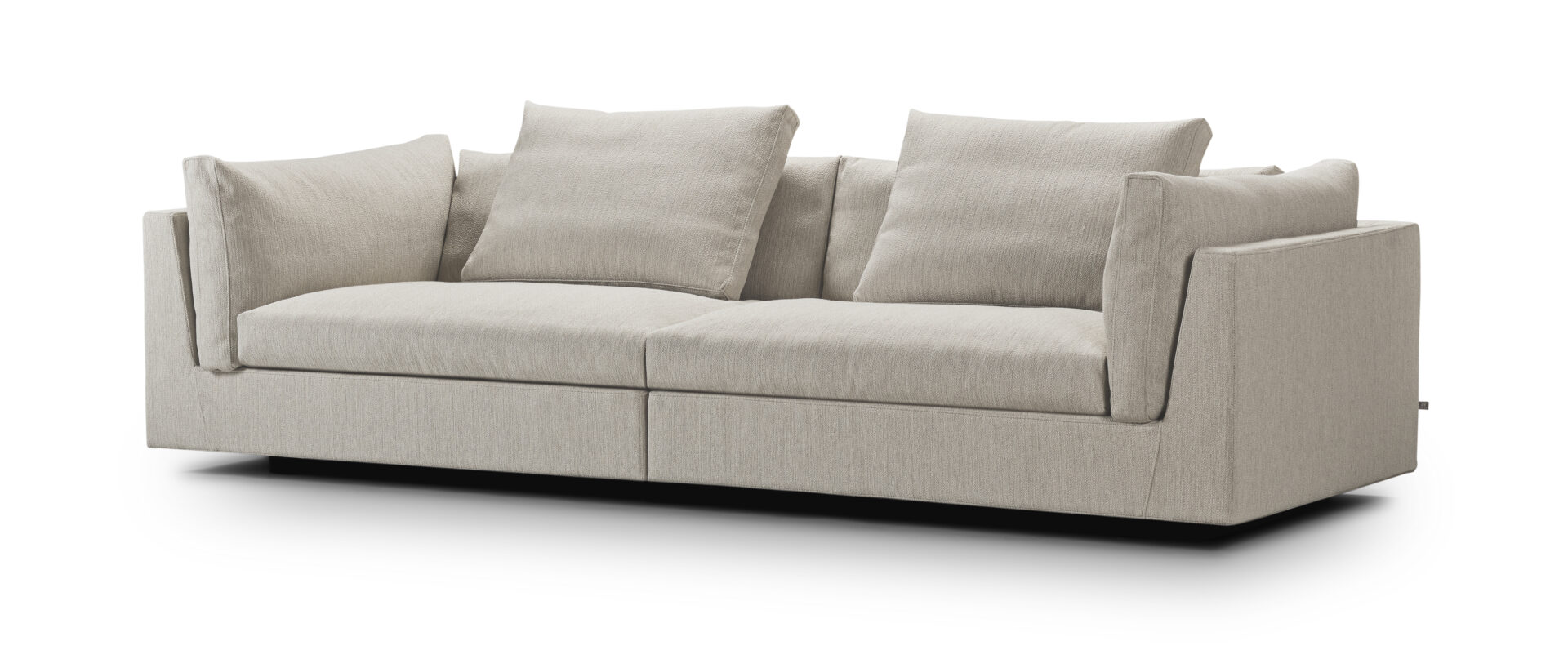 Eilersen Float soffa – 260 cm, tyg Gravel 07