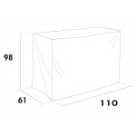 Möbelskydd Utekök Hillerstorp Läckö Grå