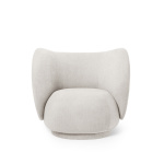Rico Lounge Swivel Boucle Stol