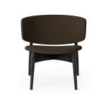 Herman Lounge Wo Grain - Svart/choklad Stol