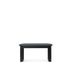 Fasad bänk - svartoljad bok