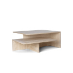Distinct Grande Duo soffbord - Travertin