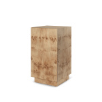 Burl sidobord - naturlig