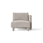 Dase Chaise Lo R Cotton L - Naturlig Soffa