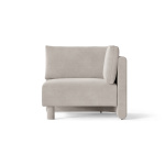 Dase Corner Cotton L - Natural Soffa