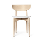 Herman Dining Wo Soft Bouclé - Vit bok / Off-White Stol