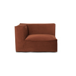 Catena Armstöd L S400 Rich Velvet - Rost Soffa