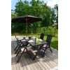 Lyxparasoll Hillerstorp Trä 335 cm - Thumbnail Image 8