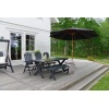 Lyxparasoll Hillerstorp Trä 335 cm - Thumbnail Image 9