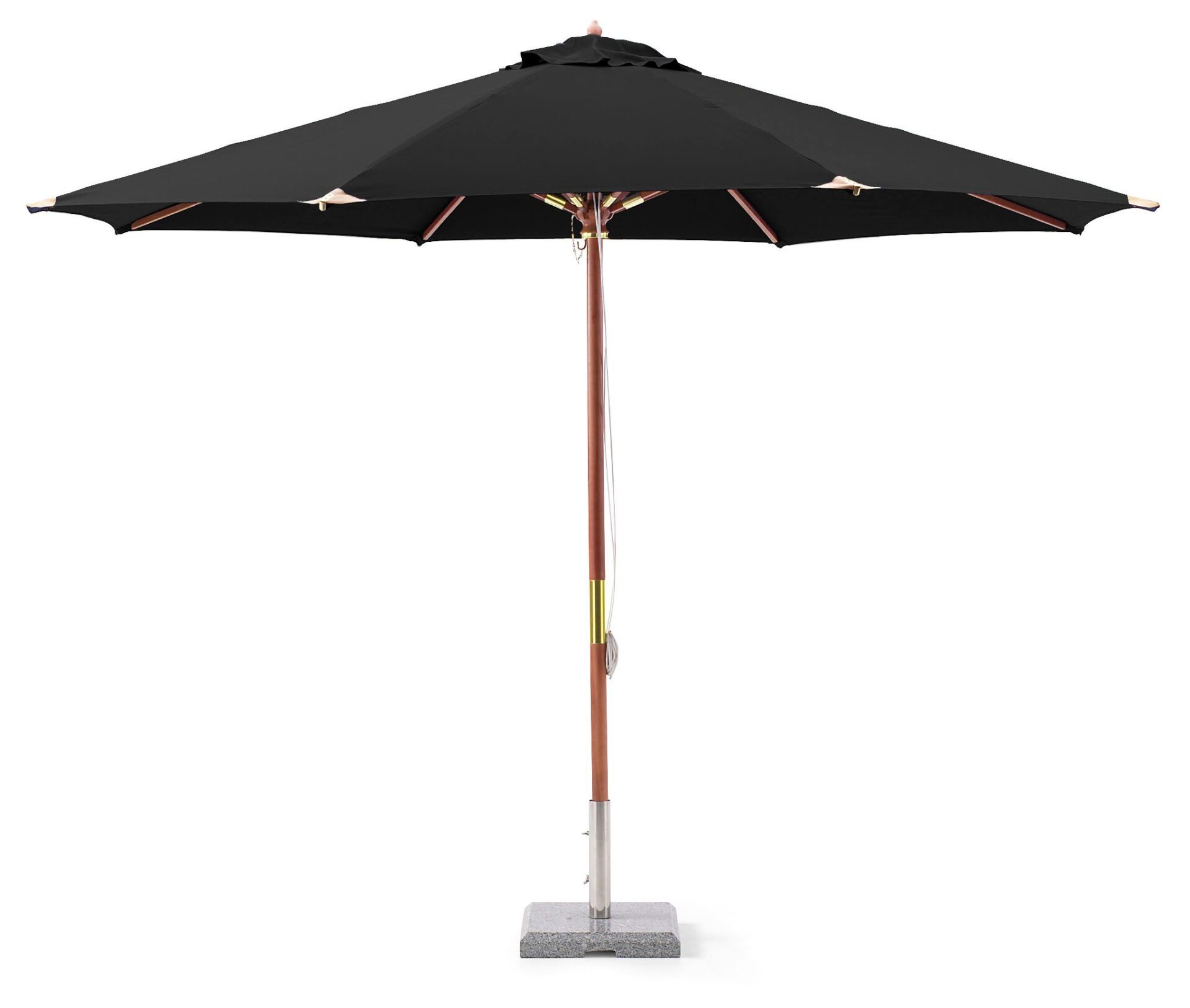 Lyxparasoll Hillerstorp Trä 335 cm - Bild 1