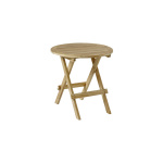 Moni runt sidobord Natur 50 cm
