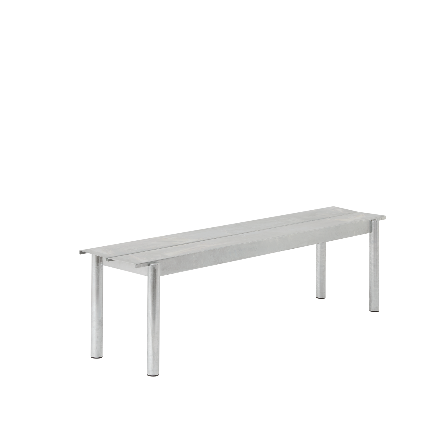 Linear steel bänk 170 X 34 cm - Bild 1