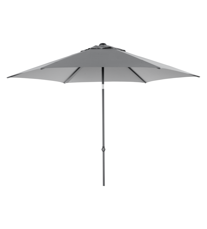 Poppi Parasoll – Antracit/Grå Ø 250 cm - Bild 1
