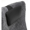 Ekenäs 2.0 fåtölj med pall i fårskinn Grey - Thumbnail Image 7