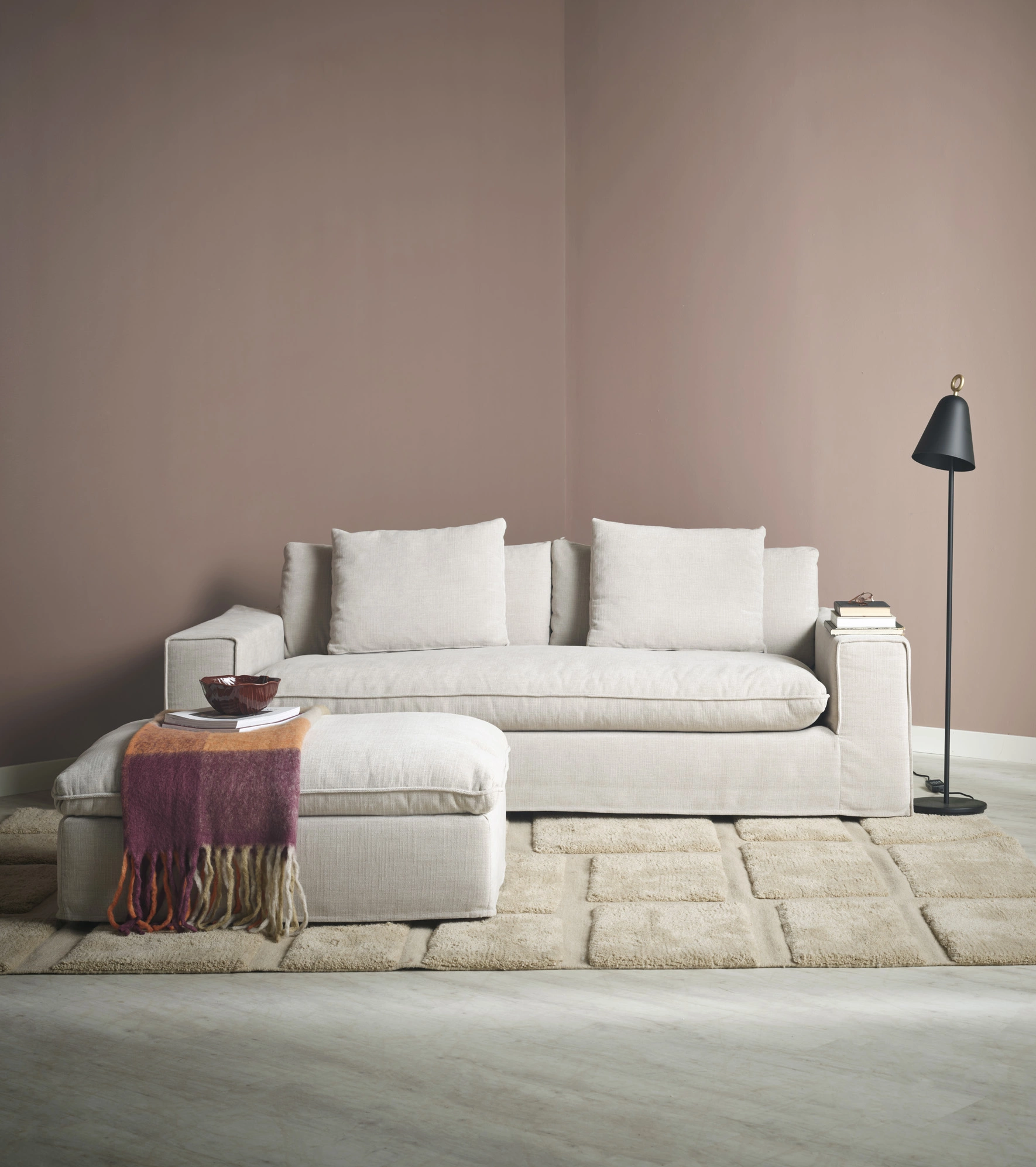 Kelly Soffa 3-sits – Beverly Beige Svenska Hem Severins Möbler 5