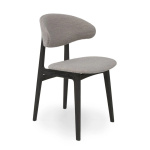 Ram Wood Comfort Stol – Massiv Ask Moccabrunoljad & Tyg Alpine Natural