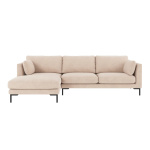 Corwin 3,5-sitssoffa med Schäslong Vänster – Rita #1 Ljusbeige (270 cm)