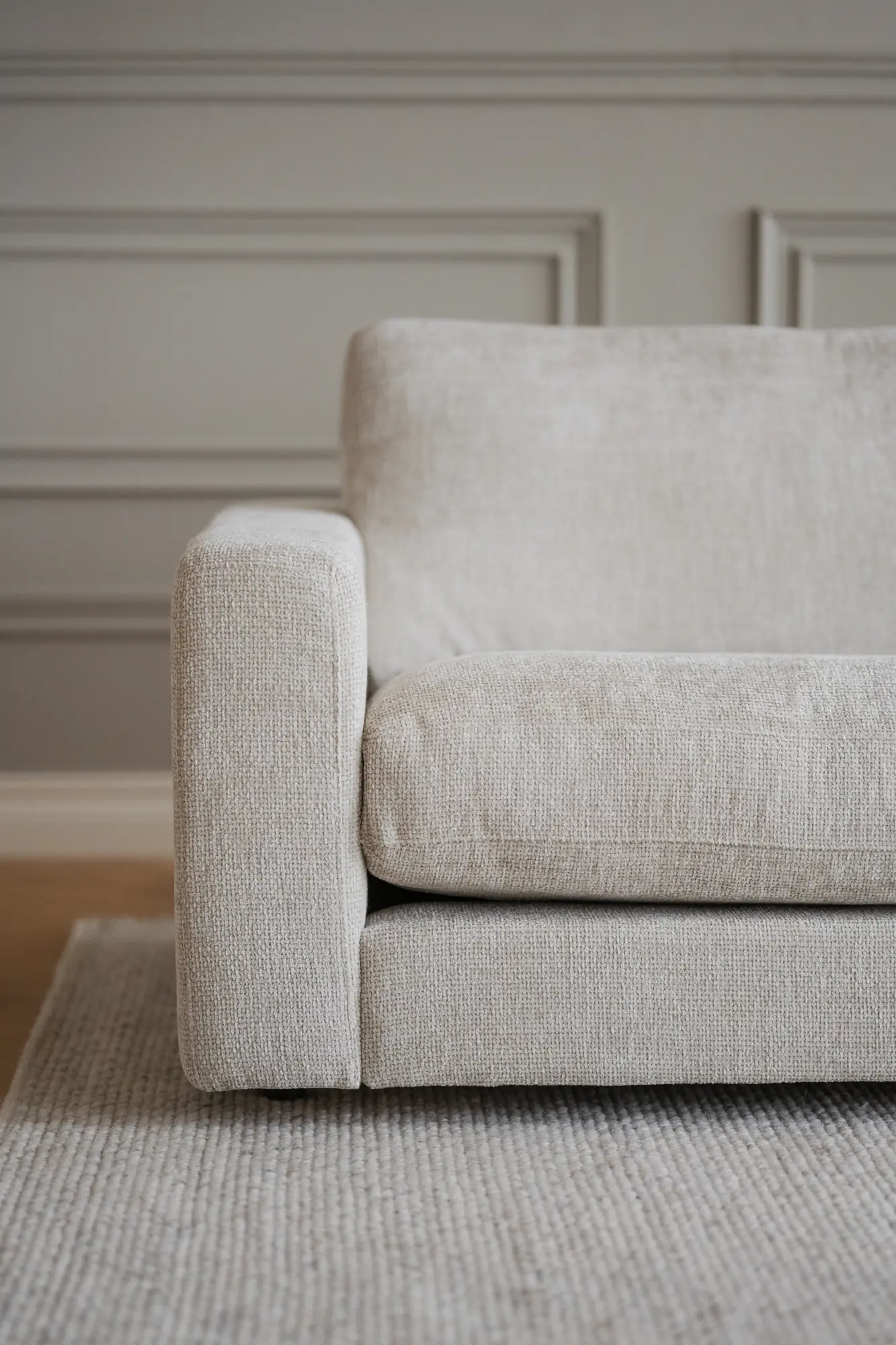 Duncan Hörnsoffa 2+3-sits – Ljusgrå, 345×233×78 cm - Bild 3