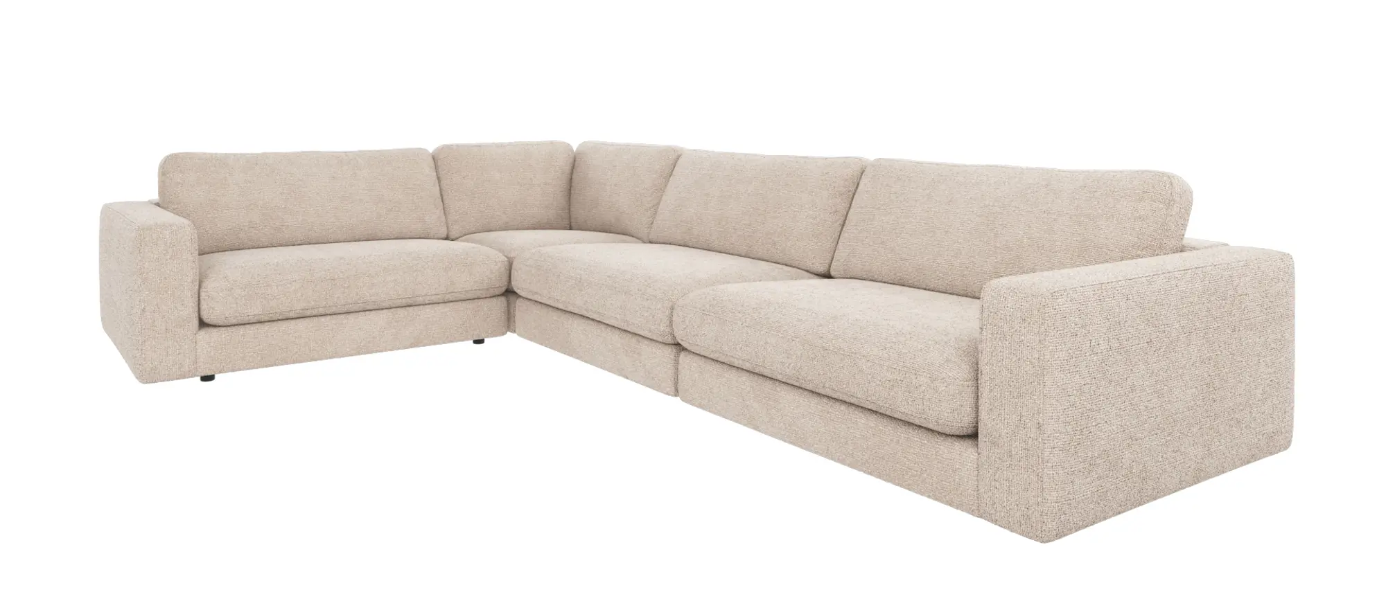 Duncan Hörnsoffa 2+3-sits – Ljusgrå, 345×233×78 cm - Bild 5
