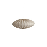 Ellipse 65 – Taklampa i bomull eller linne, 65 cm