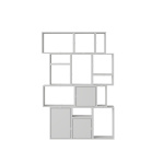 Stacked Bokhylla – Bookcase Configuration 2
