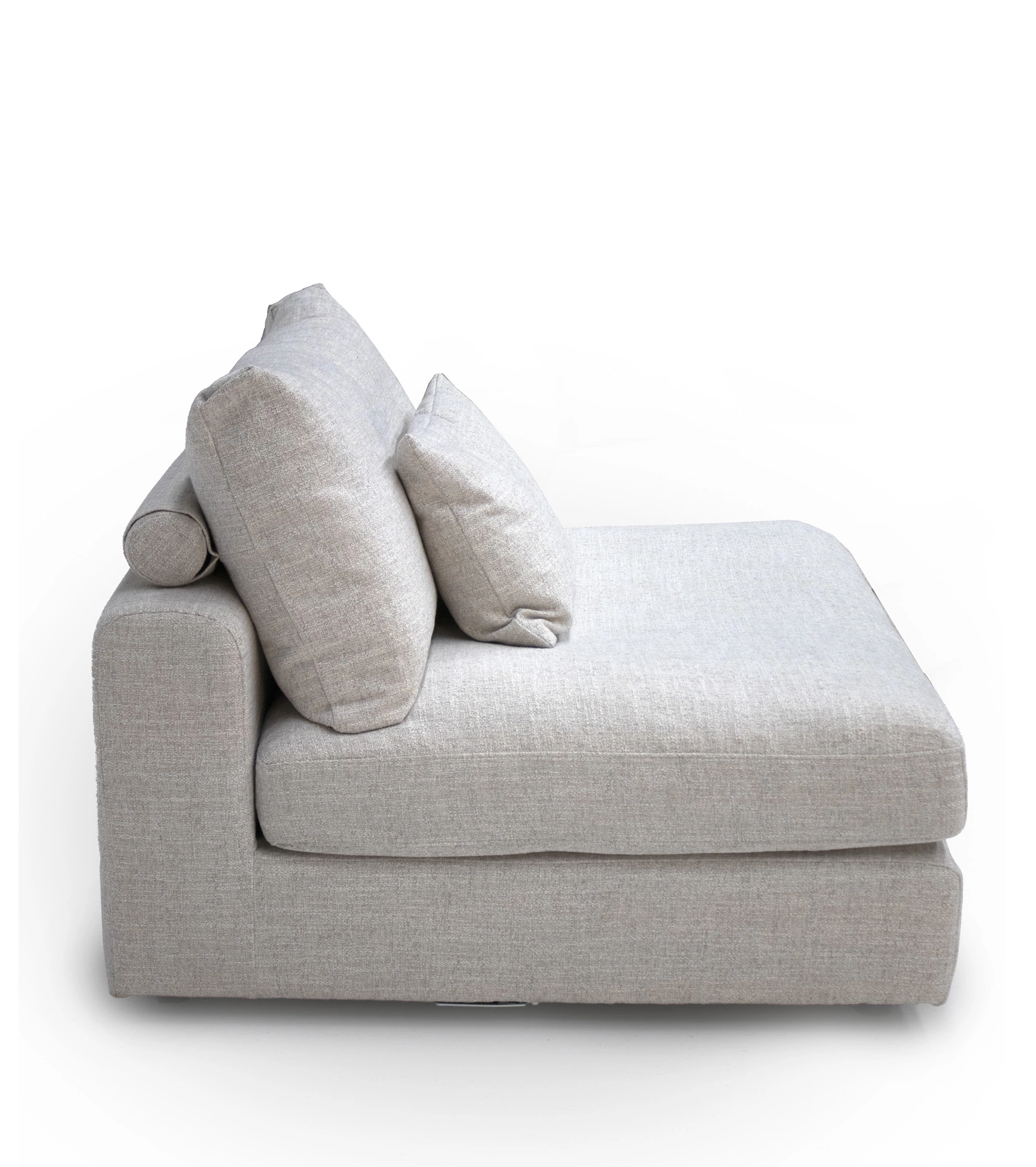 Monti Soffa 1,5-sits u armstöd – Pleat Beige | Modul & solitär - Bild 5
