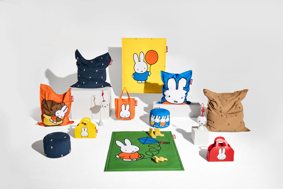 Original Slim Cord x Miffy Sittsäck – Deep Blue - Bild 4