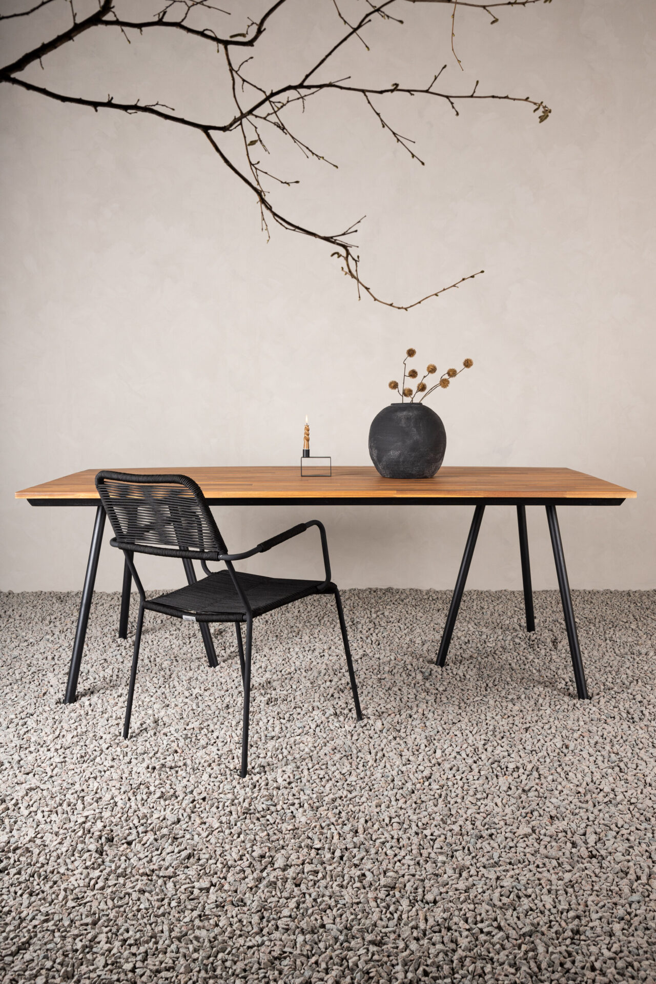 Chan Rektangulära Matbord 200 × 100 Nature - Bild 2
